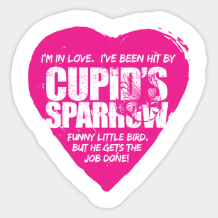 Cupids Sparrow Pink Series Sticker